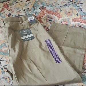 Perry Ellis Premium Flex Twill Men's Tan Pants 36x30